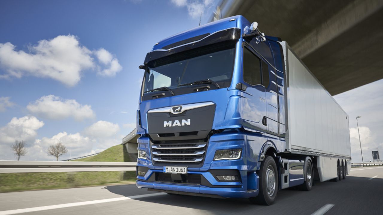 MAN kamyonlar, geliştirilen yeni teknolojik özellikleri ile fark yaratıyor