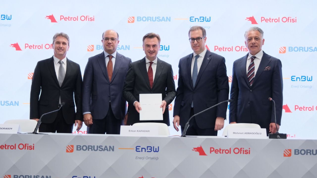 Borusan EnBW Enerji ve Petrol Ofisi Grubu elektrikli araç şarj istasyonları için iş birliği yaptı