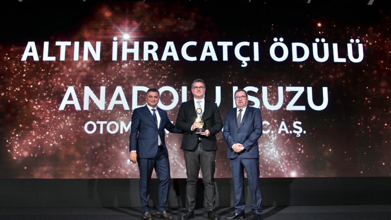 Anadolu Isuzu  “İhracat Başarı Ödülü” aldı