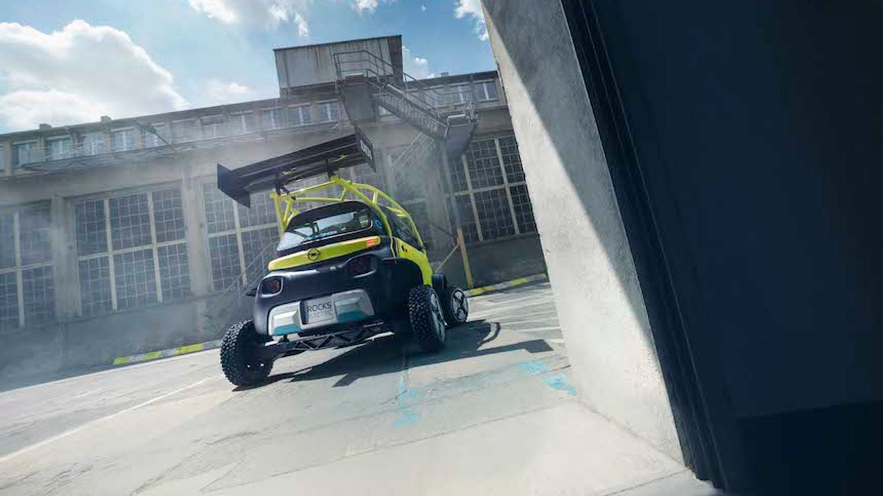 Opel Rocks e-XTREME yarışmada hayal edildi ve üretildi