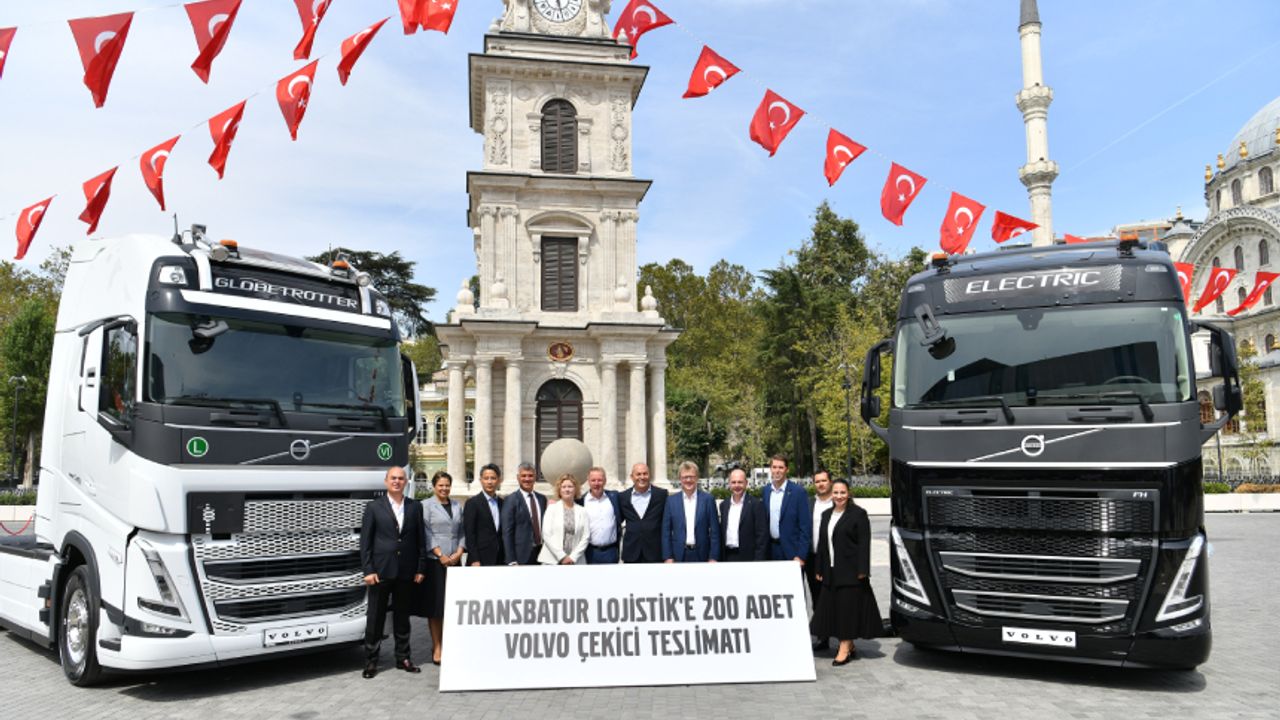 Transbatur Lojistik, 200 adet Volvo çekici yatırımı yaptı