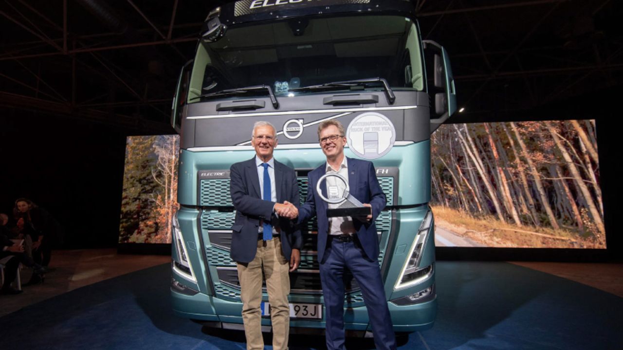 Volvo FH Electric uluslararası yılın kamyonu seçildi