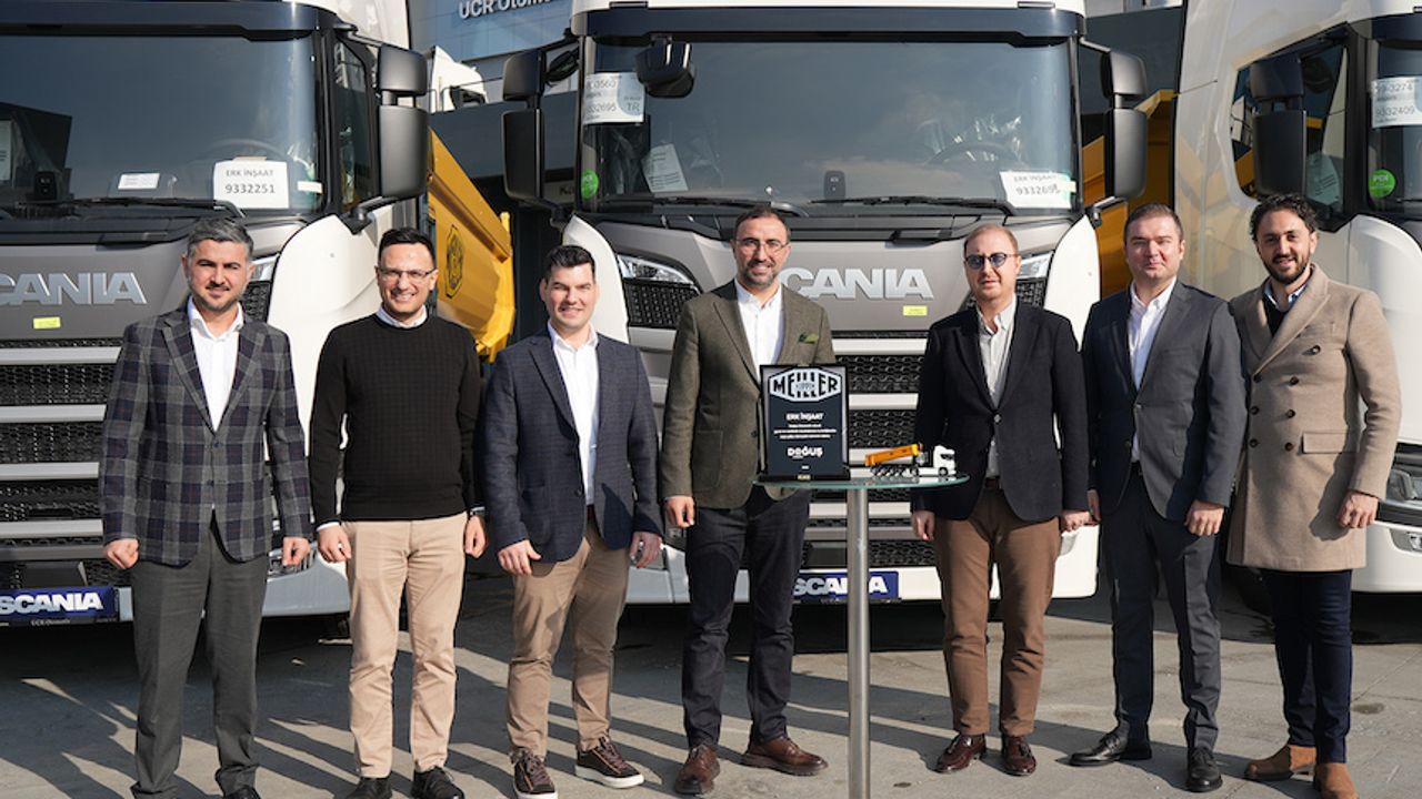 Scania ve Meiller 2024’e teslimat ile başladı