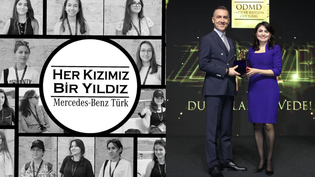 Mercedes-Benz Türk’ün ‘Her Kızımız Bir Yıldız’ projesi ödüllendirildi