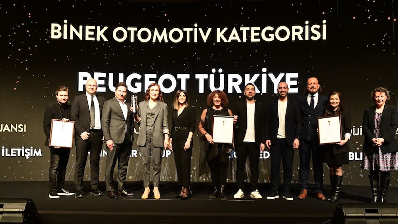 PEUGEOT'ya “Yılın En İtibarlı Binek Otomotiv Markası” ödülü verildi