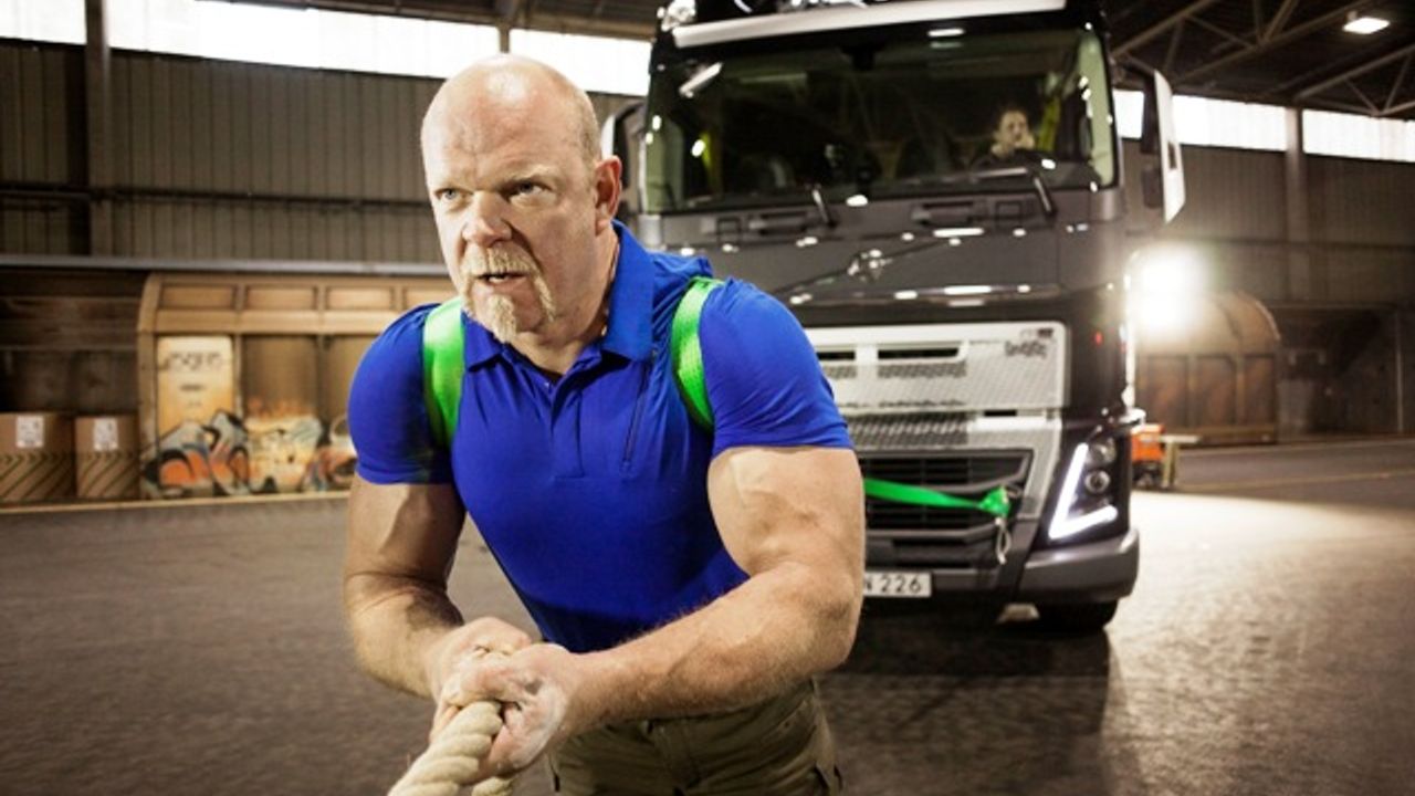Volvo Trucks ve dünyanın en güçlü adamı ağır test için biraraya geliyor