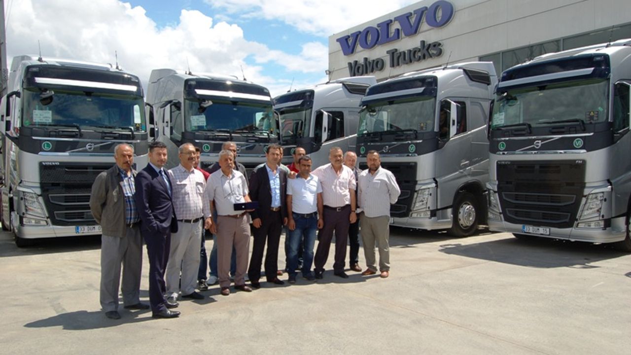 Arıç Lojistik 40 adet Volvo FH 500'ü filosuna ekledi