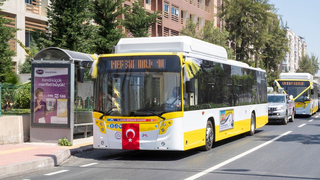 Allison tam otomatik şanzıman donanımlı yeni Karsan Atak otobüsler, Mersin ulaşımına konfor katıyor