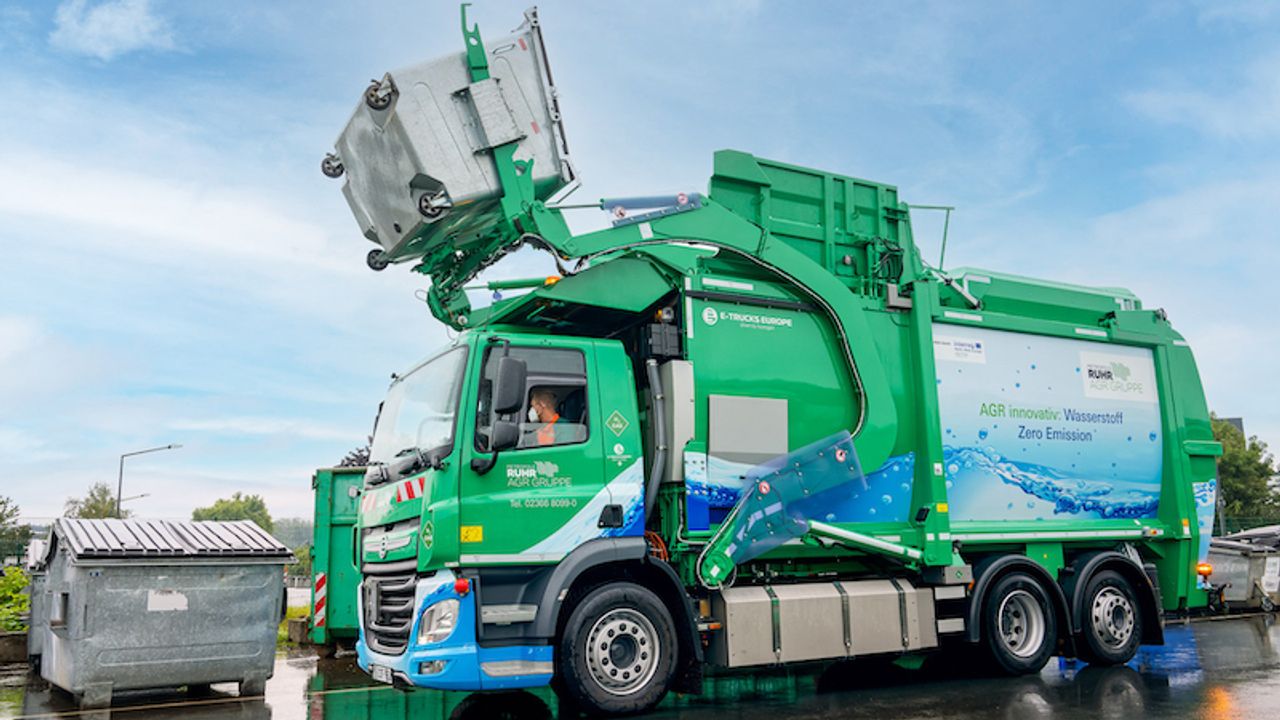 HECTOR, Allison tam otomatik şanzıman donanımlı hidrojen yakıt hücreli atık toplama aracını test ediyor