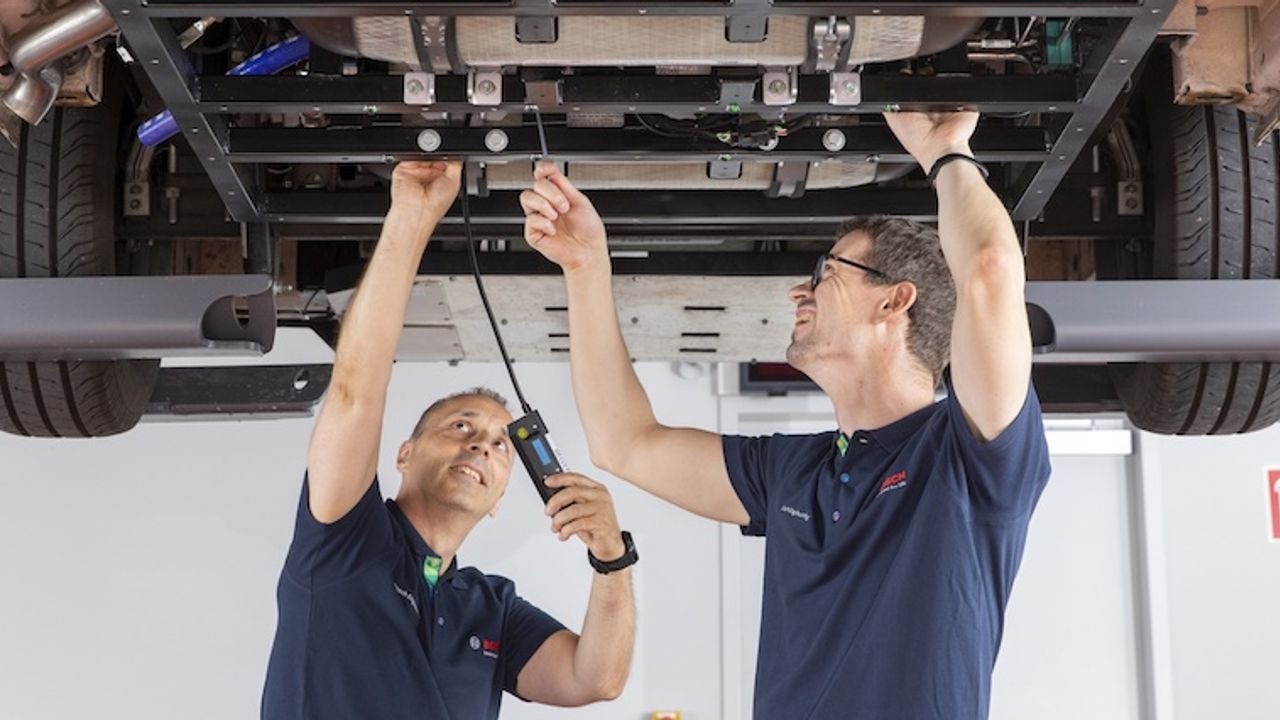Bosch, yakıt hücreli kamyonetleri test ediyor