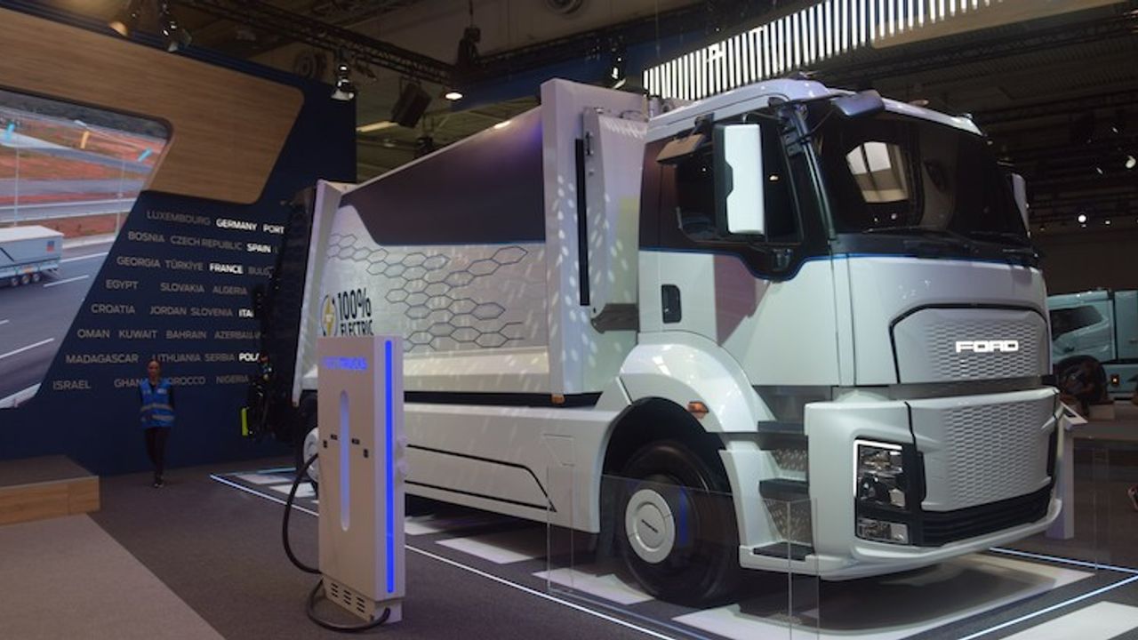 Ford Trucks’ın ürettiği ilk elektrikli kamyonda, Pirelli lastikler kullanıldı