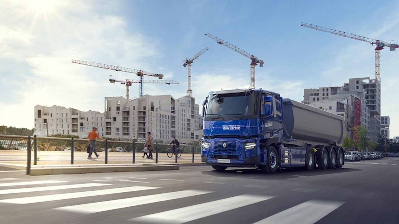 Renault Trucks, elektrikli T ve C modellerinin tasarımını tanıttı