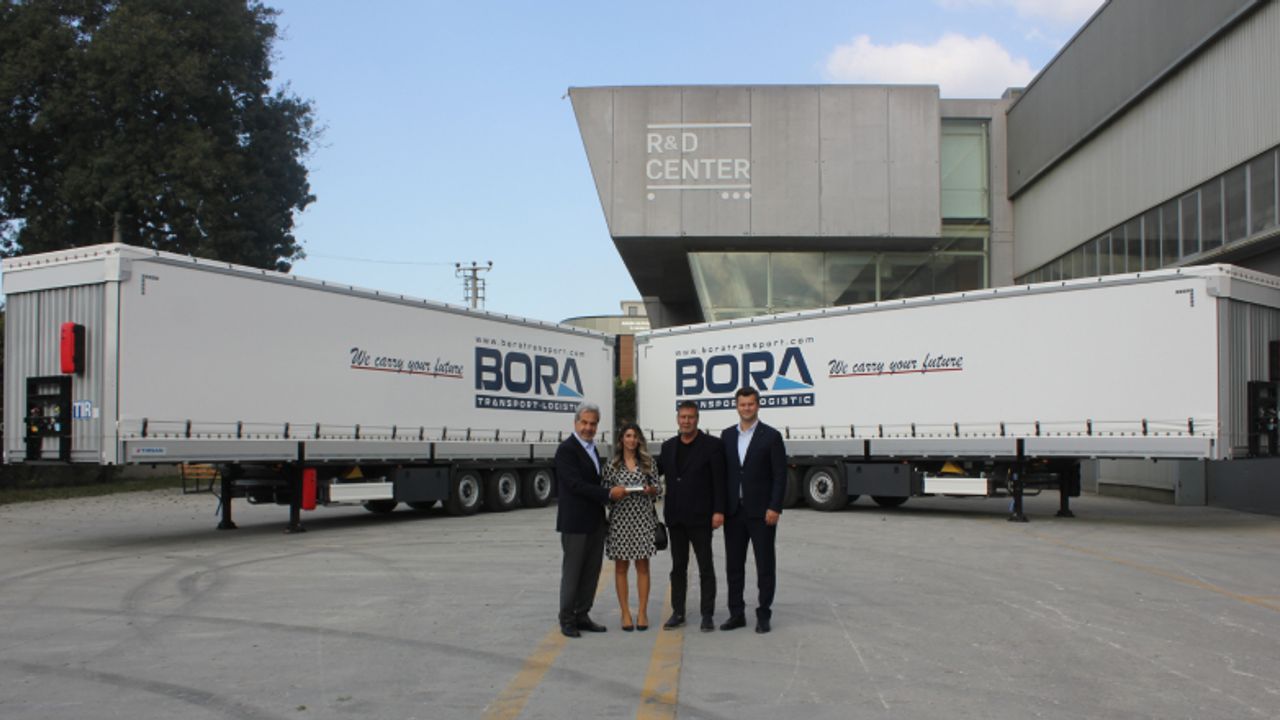 Tırsan, Bora Transport Logistic’e 6 adet treyler teslim etti