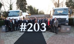 Boğaziçi Beton filosunu 203 adet Mercedes-Benz kamyon ve çekiciyle güçlendirdi