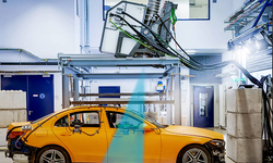 Çarpışma testinin röntgenini çeken dünyanın ilk otomobil üreticisi Mercedes-Benz oldu
