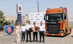 Sınırlı sayıda üretilen en özel Scania Türkiye’deki ilk sahibini buldu