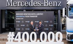 Mercedes-Benz Türk 400 bininci Actros'u Sertel'e teslim etti