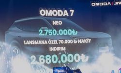 Omoda 7 ve yeni Omoda 5 lansmana özel fiyatlarla satışa sunuldu