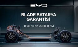 BYD Türkiye, batarya garantisini 8 yıl veya 250.000 km’ye yükseltti