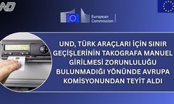 Avrupa Komisyonu, UND'nin takograf yorumunu haklı buldu