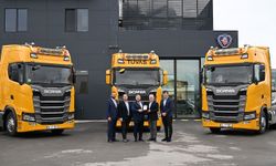 Tuvas Global Lojistik, 10 adet yeni nesil Scania Super çekiciyi filosuna dahil etti