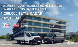 Renault Trucks Master Red EDITION'a lansmana özel sıfır faizli kredi desteği