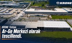 Krone Türkiye, Ar-Ge merkezi olarak tescillendi