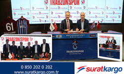 Trabzonspor ve Sürat Kargo sponsorluk için anlaştı