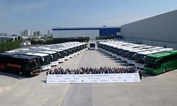 Mercedes-Benz Türk, 55 yeni Tourismo'yu sahiplerine kavuşturdu