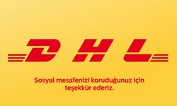DHL sosyal mesafeye dikkat çekmek için logosunu ayırdı