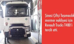 Mermer nakliyesinde Renault Trucks tam güçte