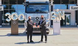 Transaktaş Global Lojistik, Aksaray Kamyon Fabrikası’nda üretilen 300 bininci kamyonu filosuna kattı