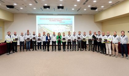 Toyota Türkiye 388 çalışanını Hizmet Yılı ödülleriyle onurlandırdı