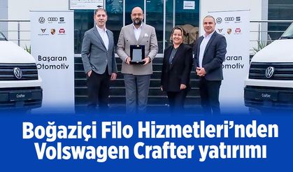 Boğaziçi Filo Hizmetleri filosuna 22 adet Volkswagen Crafter kattı