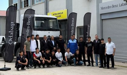 Mercedes-Benz Türk 30 ilde 34 laboratuvarla mesleki eğitime destek veriyor