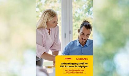 DHL Express Türkiye’den Akbank Genç KOBİ’lere Özel yüzde 55 indirim