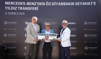 Mercedes-Benz Türk, Öz Diyarbakır'a 10 yeni Travego teslim etti