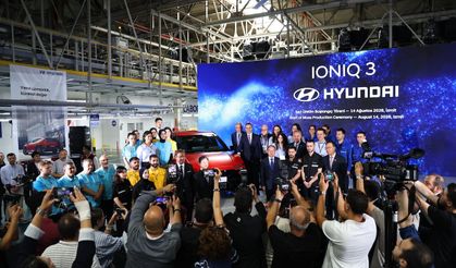 Hyundai Motor Türkiye, IONIQ 3 seri üretimine İzmit’te başladı