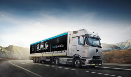 Mercedes-Benz Türk’ün Sağlık Bakım Tırı toplamda 29 ödüle ulaştı