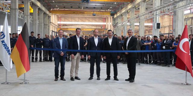 KRONE Tire fabrikasında, yeni şasi üretim tesisi devreye alındı 