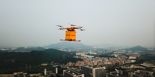 DHL Express, drone ile tam otomatik ve akıllı dağıtım hizmetini başlattı