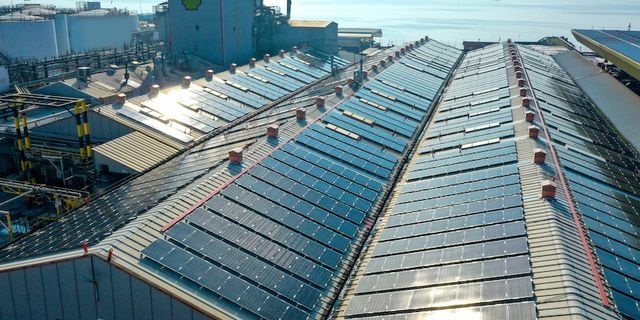 Shell Derince Madeni Yağ ve Gres Üretimi Tesisi  enerjisini güneşten alıyor