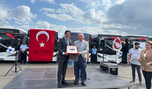 Anadolu Isuzu, Tekirdağ'a  25 adet otobüs teslim etti