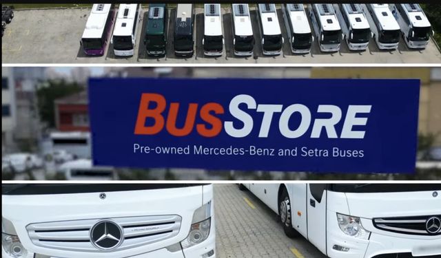 İkinci elde ihtiyaca uygun otobüs için adres BusStore