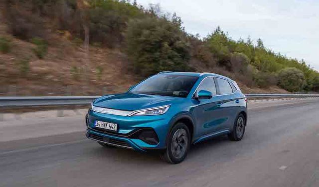 BYD ATTO 3 Türkiye’de yollara çıktı