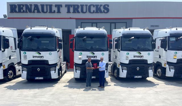 İmsan Group, 50 adet Renault Trucks T 520 yatırımı yaptı