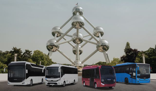 Otokar, ilk hidrojenli otobüsünü Avrupa’da sergiliyor