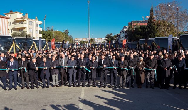 Toplu ulaşımda dünya markası IVECO BUS, Türkiye'ye Balıkesir'den giriş yaptı