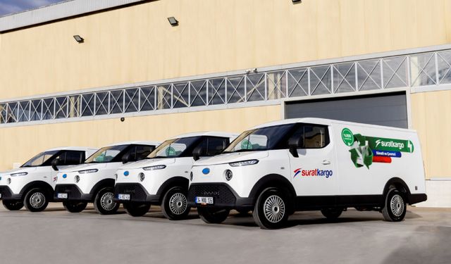 Sürat Kargo, elektrikli araç filosunu genişletti