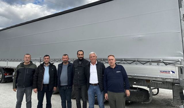 Schmitz Cargobull Türkiye, Dokurcun Kooperatifi'ne 45 treyler teslim etti